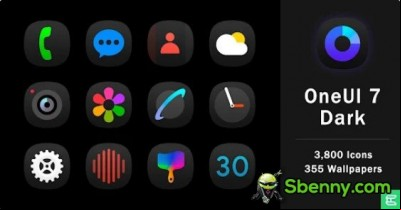 OnePro Dark - Icon Pack MOD APK