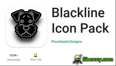 Blackline Icon Pack MOD APK