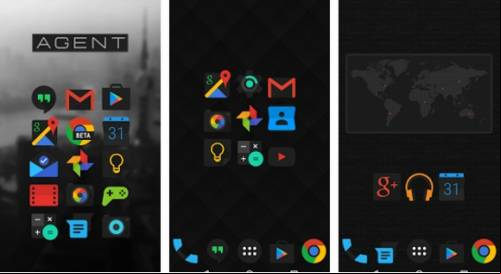 Agent Icon Pack MOD APK