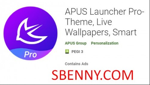APUS Launcher Pro- Theme, Live Wallpapers, Smart MOD APK