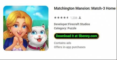 Matchington Mansion: Match-3 Home Decor Adventure MOD APK