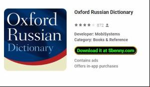 Oxford Russian Dictionary MOD APK