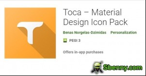 Toca - Material Design Icon Pack MOD APK