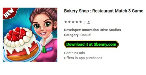 Bakery Shop : Restaurant Match 3 Game MOD APK