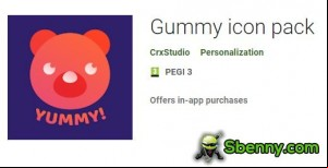 Gummy icon pack MOD APK