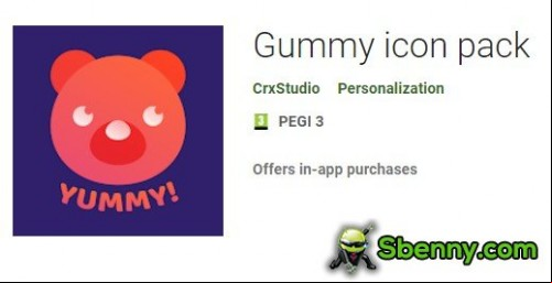 Gummy icon pack MOD APK