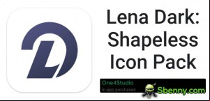 Lena Dark: Shapeless Icon Pack MOD APK