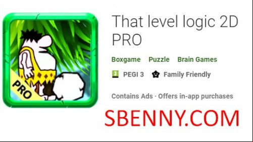 That level logic 2D PRO APK