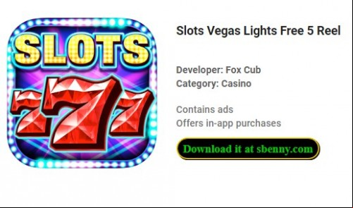 Slots Vegas Lights Free 5 Reel MOD APK