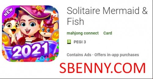Solitaire Mermaid &amp; Fish MOD APK