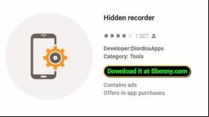 Hidden recorder MOD APK