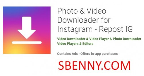 Photo &amp; Video er for Instagram - Repost IG MOD APK