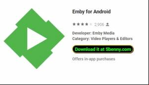 Emby for Android MOD APK