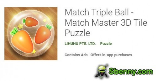 Match Triple Ball - Match Master 3D Tile Puzzle MOD APK