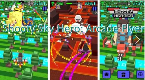 Shooty Sky Hero: Arcade Flyer MOD APK