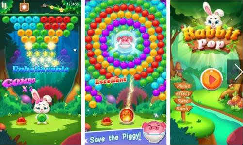 Rabbit Pop- Bubble Mania MOD APK