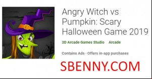 Angry Witch vs Pumpkin: Scary Halloween Game 2019 MOD APK