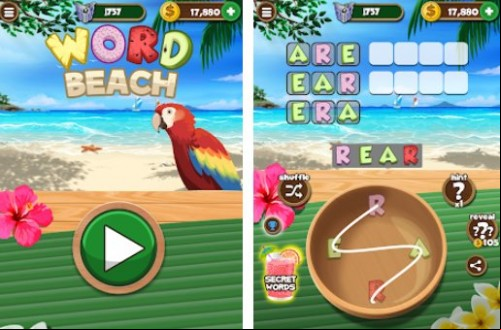 Word Beach: Connect Letters, Fun Word Search Games MOD APK