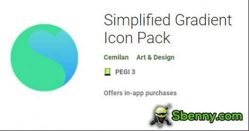 Simplified Gradient Icon Pack MOD APK