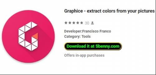 Graphice - extract colors from your pictures MOD APK