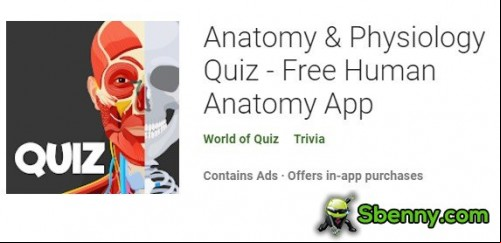 Anatomy &amp; Physiology Quiz - Free Human Anatomy App MOD APK