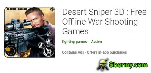 Desert Sniper 3D : Free Offline War Shooting Games MOD APK