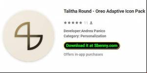Talitha Round - Oreo Adaptive Icon Pack
