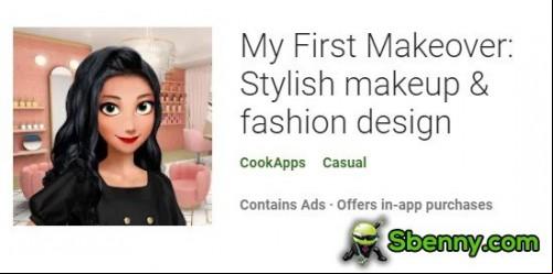 My First Makeover: Stylish makeup &amp; fashion design MOD APK
