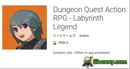 Dungeon Quest Action RPG - Labyrinth Legend MOD APK