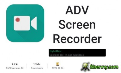 ADV Screen Recorder MOD APK
