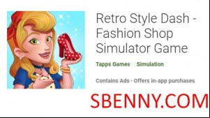 Retro Style Dash - Fashion Shop Simulator Game MOD APK