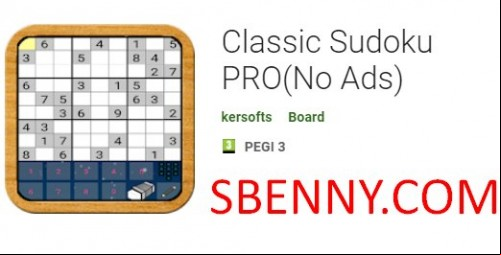 Classic Sudoku PRO(No Ads)