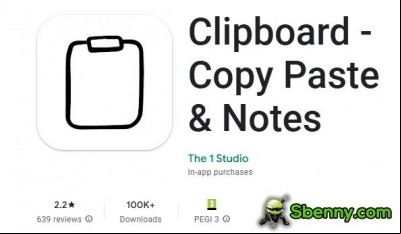 Clipboard - Copy Paste &amp; Notes MOD APK