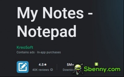 My Notes - Notepad MOD APK