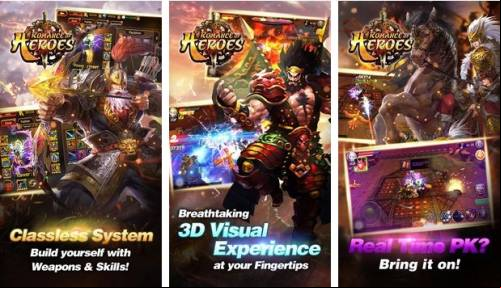 Romance of Heroes:Realtime 3v3 MOD APK