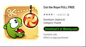 Cut the Rope FULL FREE MOD APK