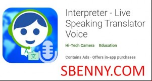 Interpreter - Live Speaking Translator Voice MOD APK