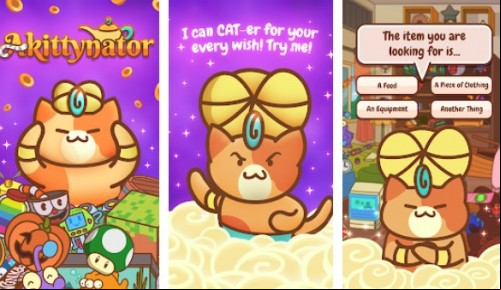 Akittynator - Kitty Cat Genies Collecting Game MOD APK