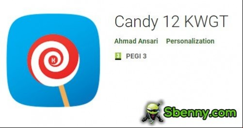 Candy 12 KWGT MOD APK