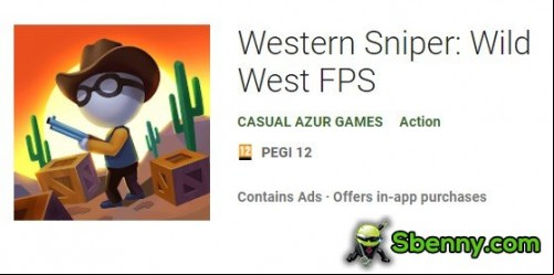 Western Sniper: Wild West FPS MOD APK