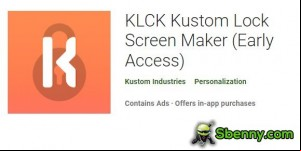 KLCK Kustom Lock Screen Maker MOD APK