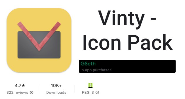 Vinty - Icon Pack MOD APK