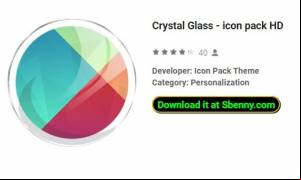 Crystal Glass - icon pack HD APK