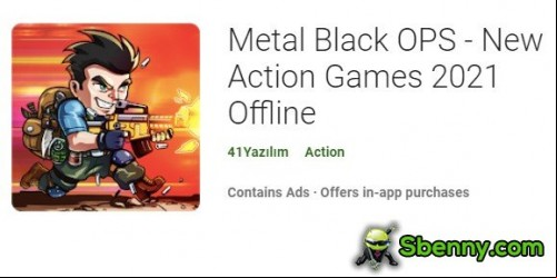 Metal Black OPS - New Action Games 2021 Offline MOD APK