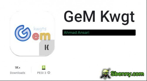 GeM Kwgt MOD APK