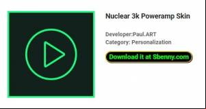 Nuclear 3k Poweramp Skin APK