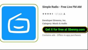 Simple Radio - Free Live FM AM MOD APK