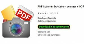 PDF Scanner: Document scanner + OCR Free MOD APK