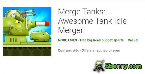 Merge Tanks: Awesome Tank Idle Merger MOD APK