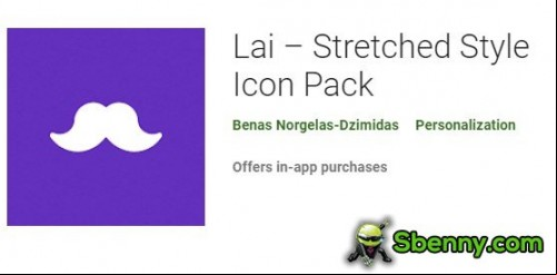 Lai - Stretched Style Icon Pack MOD APK